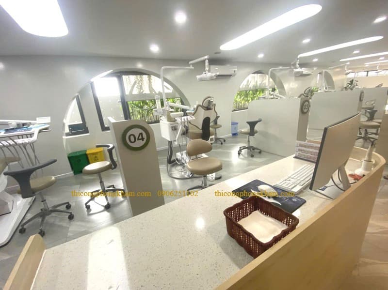 Bố trí phòng điều trị nha khoa chuẩn y khoa dự án An Phước 2